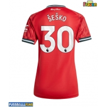 Manchester United Benjamin Sesko #30 Heimtrikot Frauen 2025-26 Kurzarm